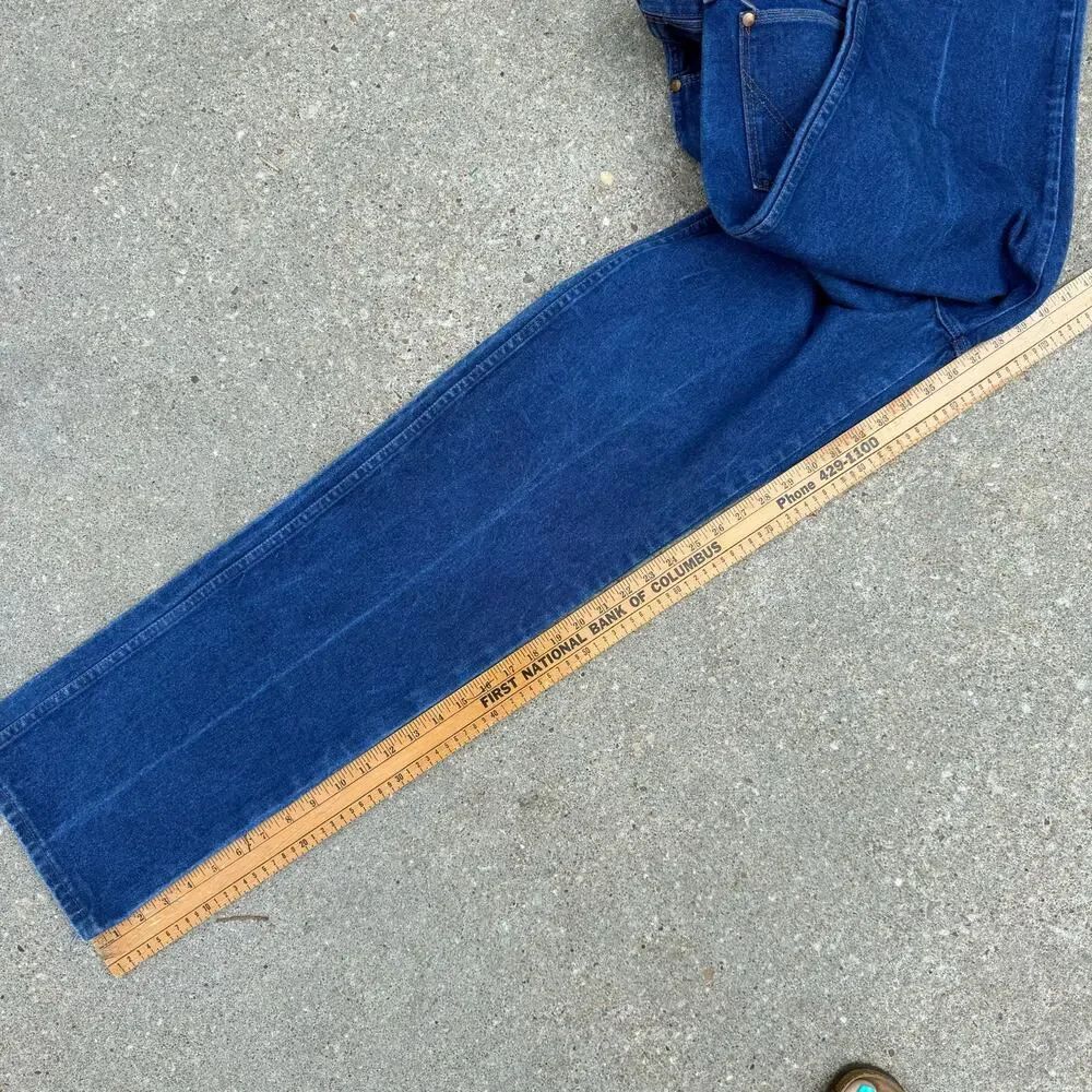 VTG 70s 80s Wrangler 13MWZ Cowboy cut original fit Jeans Scovill zipper 36x36